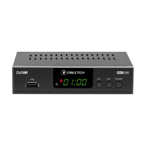 Tuner DVB-T2 H.265 HEVC Cabletech