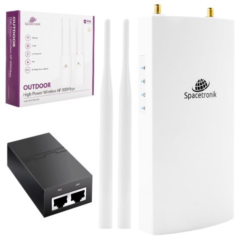 Access Point Zewnętrzny 300Mbps IP66 Spacetronik Access Point Zewnętrzny 300Mbps IP66 Spacetronik