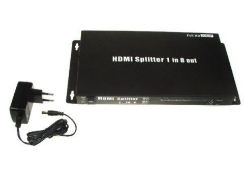 Rozgałęźnik HDMI 1/8 Rozgałęźnik HDMI 1/8