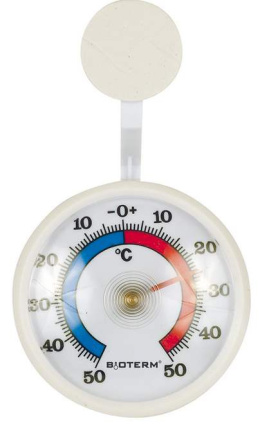 Termometr uniwersalny, samoprzylepny śr. 7,2cm (-50°C do +50°C) 7,2cm