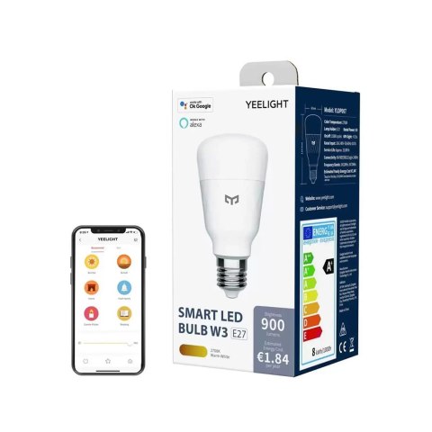Żarówka LED E27 8W Yeelight Smart W3 ściemnialna