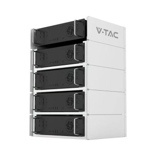 Stojak Regał RACK do Magazynów Energii V-TAC 5,12kWh SKU11377 VT-48100E-P2 Max. 5 modułów 10 Lat Gwarancji