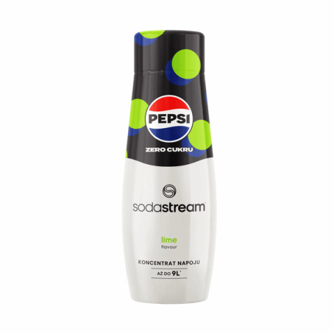 Syrop Pepsi Max Lime o smaku limonki 440ml Sodastream