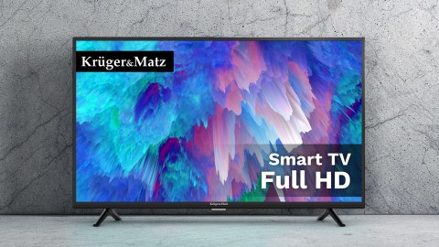 Telewizor Kruger&Matz 43" FHD smart DVB-T2/S2 H.265 HEVC