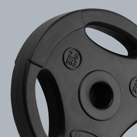 Obciążenie bitumiczne zestaw 4x2.5kg, otwór 31mm, talerz z uchwytami, REBEL ACTIVE