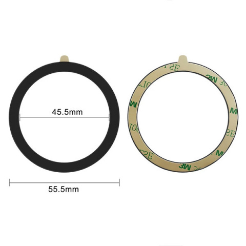 Blaszka uniwersalna magnetyczna do uchwytów magnetycznych z ładowaniem czarna
