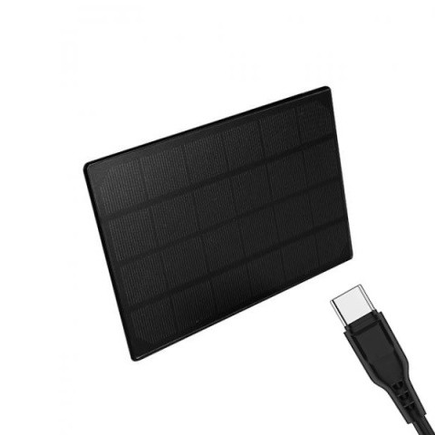 Panel solarny 3W ładowarka solarna USB typ-c Panel solarny 3W ładowarka solarna USB typ-c