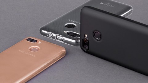Etui dedykowane do modelu FLOW 6Lite, 6, 6S czarny Etui dedykowane do modelu FLOW 6Lite, 6, 6S czarny