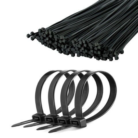Opaska zaciskowa 3,6 mm/20 cm czarna Cabletech 100szt. Opaska zaciskowa 3,6 mm/20 cm czarna Cabletech 100szt.