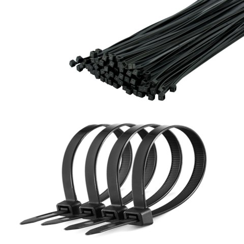 Opaska zaciskowa 4,8 mm/35 cm czarna Cabletech 50szt. Opaska zaciskowa 4,8 mm/35 cm czarna Cabletech 50szt.