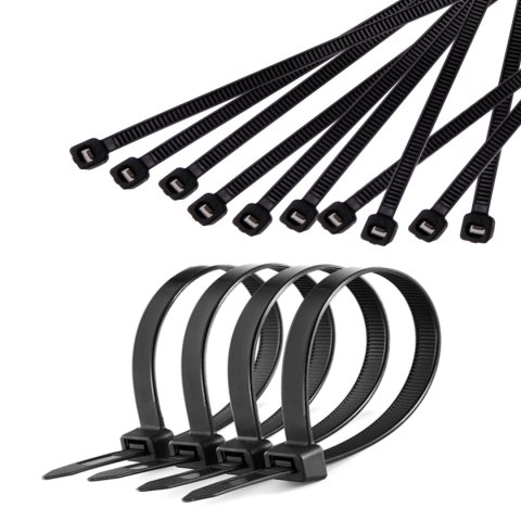 Opaska zaciskowa 9,0 mm/122 cm czarna Cabletech 10szt. Opaska zaciskowa 9,0 mm/122 cm czarna Cabletech 10szt.