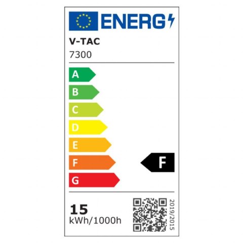 Żarówka LED V-TAC 15W E27 A60 (Blister 2szt) VT-2117-B 2700K 1500lm Żarówka LED V-TAC 15W E27 A60 (Blister 2szt) VT-2117-B 2700K 1500lm
