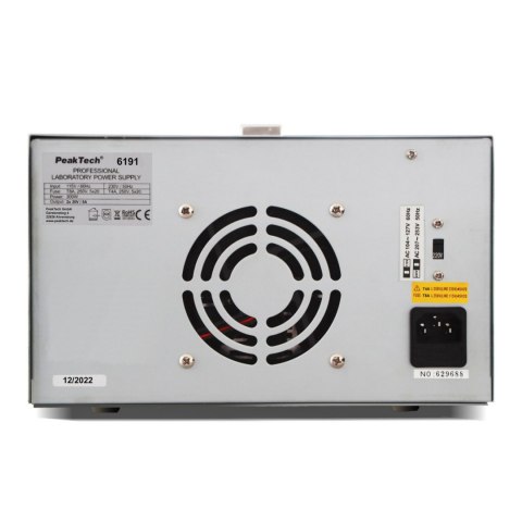Zasilacz laboratoryjny 2x30V 5A PeakTech 6191