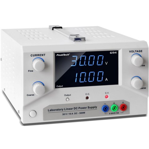 Zasilacz laboratoryjny 30V 5A PeakTech 6194 Zasilacz laboratoryjny 30V 5A PeakTech 6194
