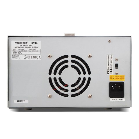 Zasilacz laboratoryjny 30V 5A PeakTech 6194 Zasilacz laboratoryjny 30V 5A PeakTech 6194