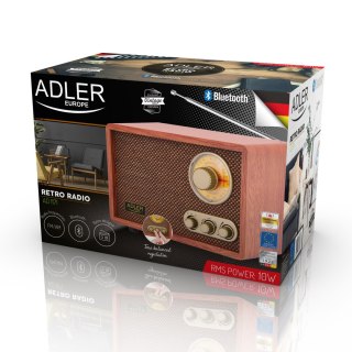 Adler Retro Radio z Bluetooth