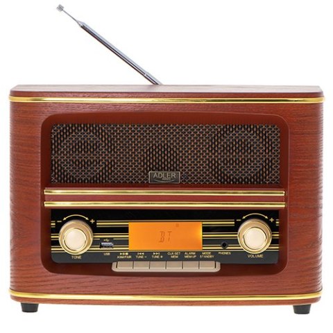 Adler Retro Radio z Bluetooth