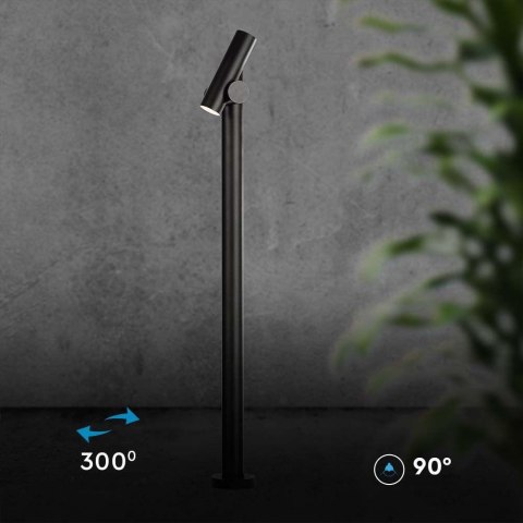 Słupek Ogrodowy V-TAC 4W LED 100CM Czarny IP44 VT-1187 3000K 390lm Słupek Ogrodowy V-TAC 4W LED 100CM Czarny IP44 VT-1187 3000K 390lm
