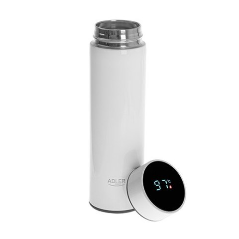 Adler Termos LED 473ml biały