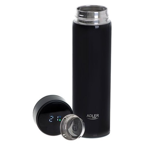 Adler Termos LED 473ml czarny