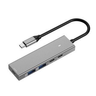 Adapter HUB 5w1 USB-A i USB-C NA USB 3.2 SPU-M16 SPACETRONIK