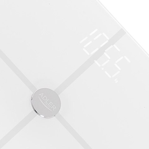 Adler Waga łazienkowa analityczna - Smart - aplikacja FitGo