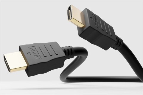 Kabel HDMI 2.1 8K 60Hz UHD Goobay czarny 1m Kabel HDMI 2.1 8K 60Hz UHD Goobay czarny 1m