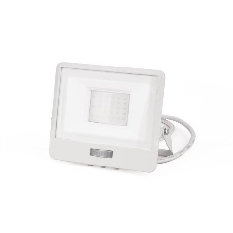 Projektor LED V-TAC 30W SAMSUNG CHIP Czujnik Ruchu Biały Przewód 1M VT-138S-1 4000K 2340lm 5 Lat Gwarancji Projektor LED V-TAC 30W SAMSUNG CHIP Czujnik Ruchu Biały Przewód 1M VT-138S-1 4000K 2340lm 5 Lat Gwarancji