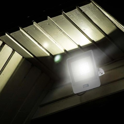 Projektor LED V-TAC 30W SAMSUNG CHIP Czujnik Ruchu Biały Przewód 1M VT-138S-1 4000K 2340lm 5 Lat Gwarancji Projektor LED V-TAC 30W SAMSUNG CHIP Czujnik Ruchu Biały Przewód 1M VT-138S-1 4000K 2340lm 5 Lat Gwarancji
