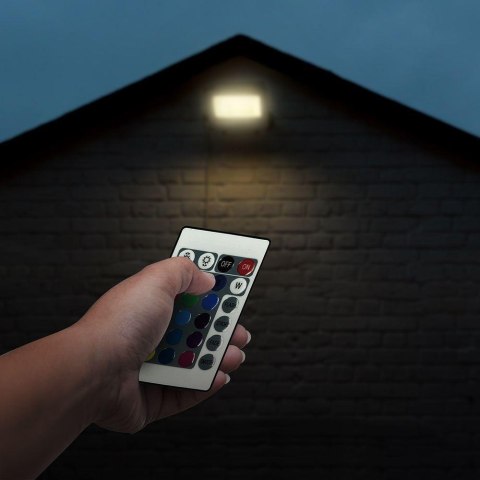 Projektor LED V-TAC 50W Czarny IP65 Pilot VT-44053 RGB+6500K 4000lm Projektor LED V-TAC 50W Czarny IP65 Pilot VT-44053 RGB+6500K 4000lm