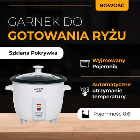 Adler Garnek do gotowania ryżu - 0,6 L