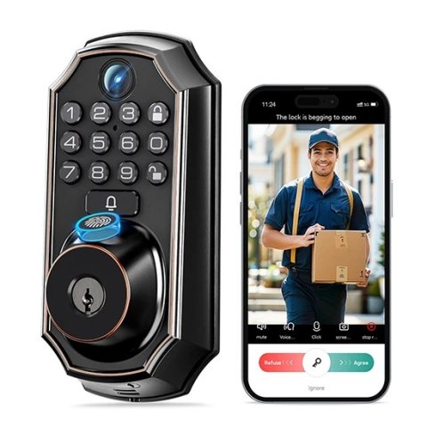 Inteligentny zamek do drzwi z klamką ARPHA D289H Inteligentny zamek do drzwi z klamką ARPHA D289H