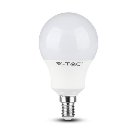 Żarówka LED V-TAC SAMSUNG CHIP 8,5W E14 Kulka VT-269 3000K 806lm 5 Lat Gwarancji Żarówka LED V-TAC SAMSUNG CHIP 8,5W E14 Kulka VT-269 3000K 806lm 5 Lat Gwarancji
