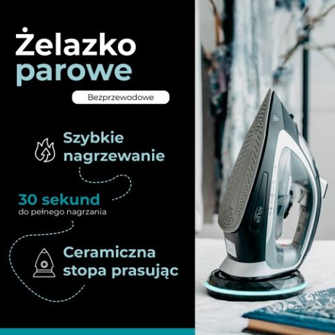 Adler Żelazko parowe - bezprzewodowe