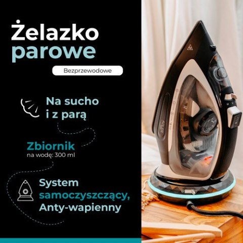 Adler Żelazko parowe - bezprzewodowe