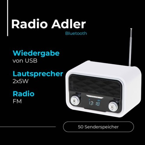 Adler Radio Bluetooth
