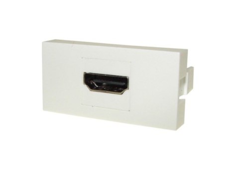 Adapter Mosaic 22.5x45 Gniazdo HDMI-HDMI prosty Adapter Mosaic 22.5x45 Gniazdo HDMI-HDMI prosty