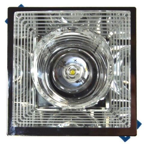 Downlight LED kryształ 25 1*3W biały zimny Downlight LED kryształ 25 1*3W biały zimny