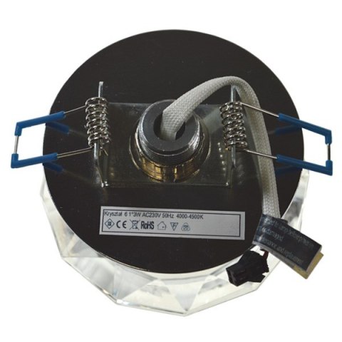 Downlight LED kryształ 6 1*3W biały zimny Downlight LED kryształ 6 1*3W biały zimny