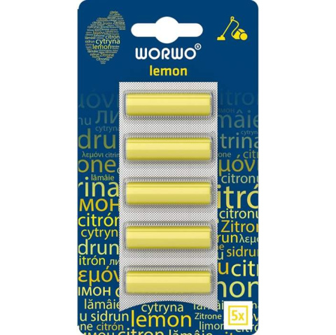 Zapach do odkurzacza Lemon cytrusowy 5 sztuk Worwo Zapach do odkurzacza Lemon cytrusowy 5 sztuk Worwo