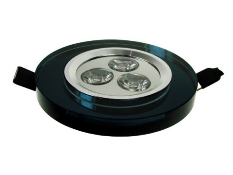 Downlight LED Power AVON grafit 3*1W biały zimny Downlight LED Power AVON grafit 3*1W biały zimny