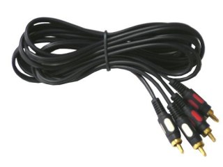 Kabel 2*RCA HQ łezka 3,0m --