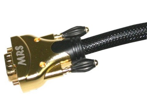 Kabel VGA 1,5m MRS-175 RGBHV złocony z filtrem Kabel VGA 1,5m MRS-175 RGBHV złocony z filtrem