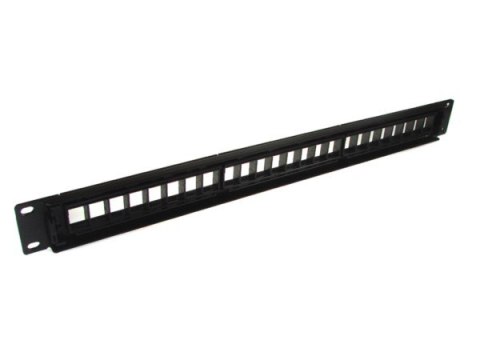 Patch panel 24-port 1U 19" pusty do Keystone Patch panel 24-port 1U 19" pusty do Keystone