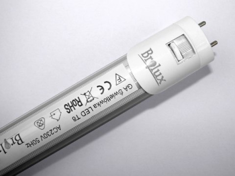 Świetlówka LED T8 120cm 18W jednostronna clear CW Świetlówka LED T8 120cm 18W jednostronna clear CW
