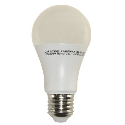 Żarówka led E27 10W CCT+RGB DIMM Wi-Fi TUYA SMAR Żarówka led E27 10W CCT+RGB DIMM Wi-Fi TUYA SMAR