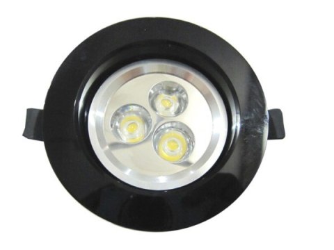 Downlight LED Power Alevil 3*1W biały ciepły Downlight LED Power Alevil 3*1W biały ciepły