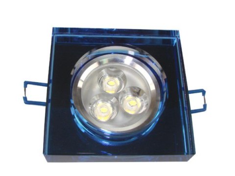 Downlight LED Power Clipper Blue 3*1W biały dzienn Downlight LED Power Clipper Blue 3*1W biały dzienn