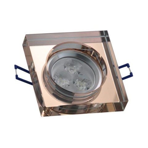 Downlight LED Power Clipper Brown 3*1W biały dzien Downlight LED Power Clipper Brown 3*1W biały dzien