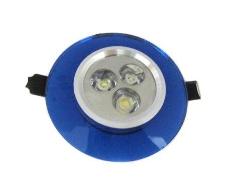 Downlight LED Power Drift Blue 3*1W biały ciepły Downlight LED Power Drift Blue 3*1W biały ciepły